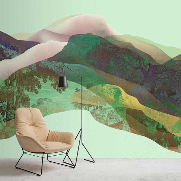 Digitaldruck-Tapete magic mountain 3 livingwalls (DD121804)