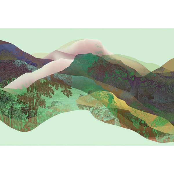 Digitaldruck-Tapete magic mountain 3 livingwalls (DD121804)