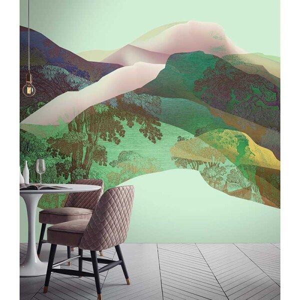 Digitaldruck-Tapete magic mountain 3 livingwalls (DD121804)