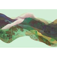 Digitaldruck-Tapete magic mountain 3 livingwalls (DD121804)