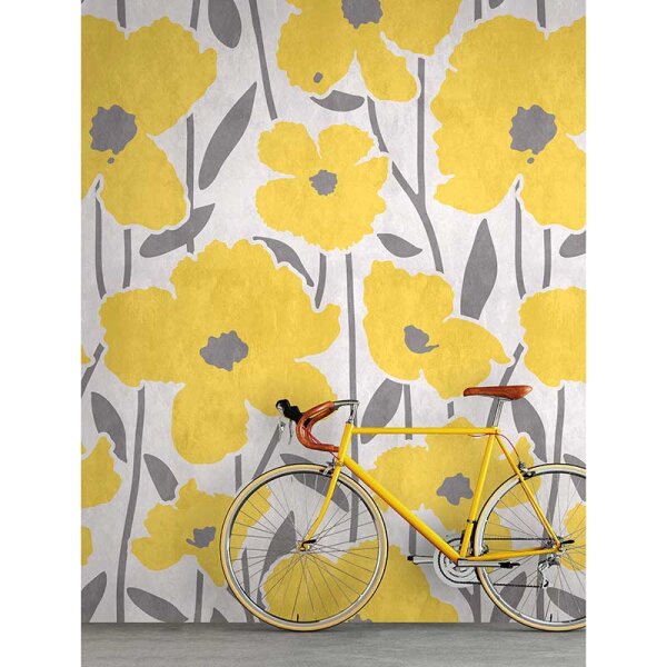 Digitaldruck-Tapete flower market 4 livingwalls (DD122560)