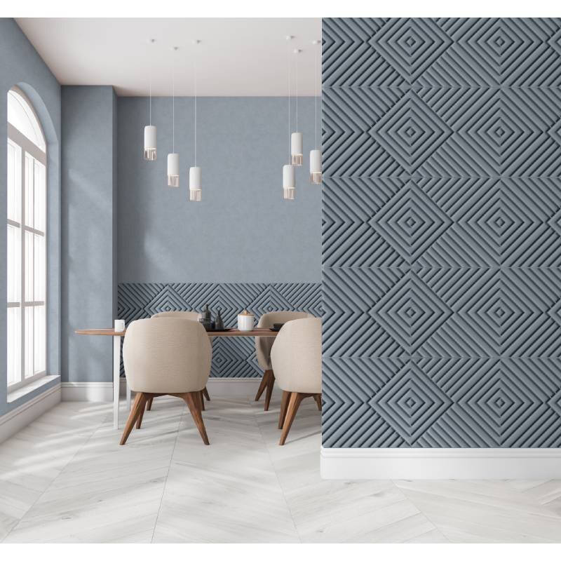 Tapete Blau, Grau Marburg Vliestapete (34482)