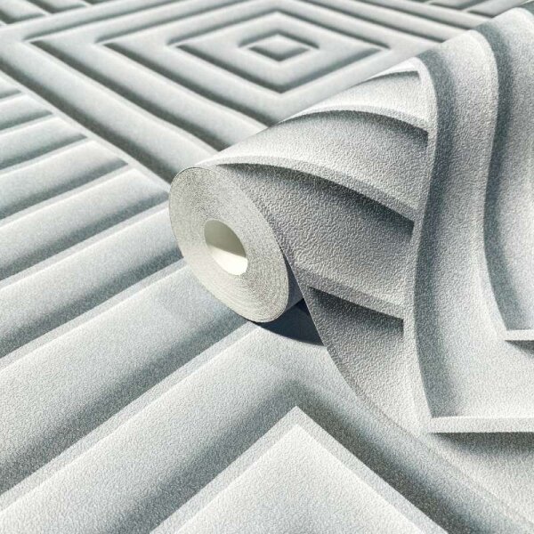 Tapete Grau Marburg Vliestapete (34481)