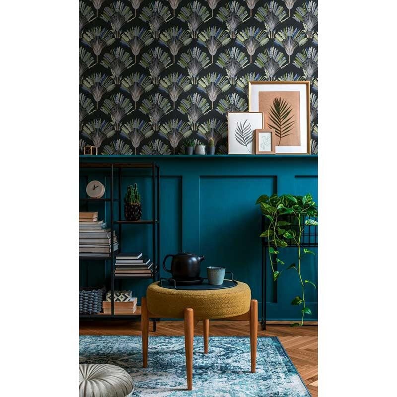 Tapete Blau, Bunt Architects Paper Vliestapete (377085)