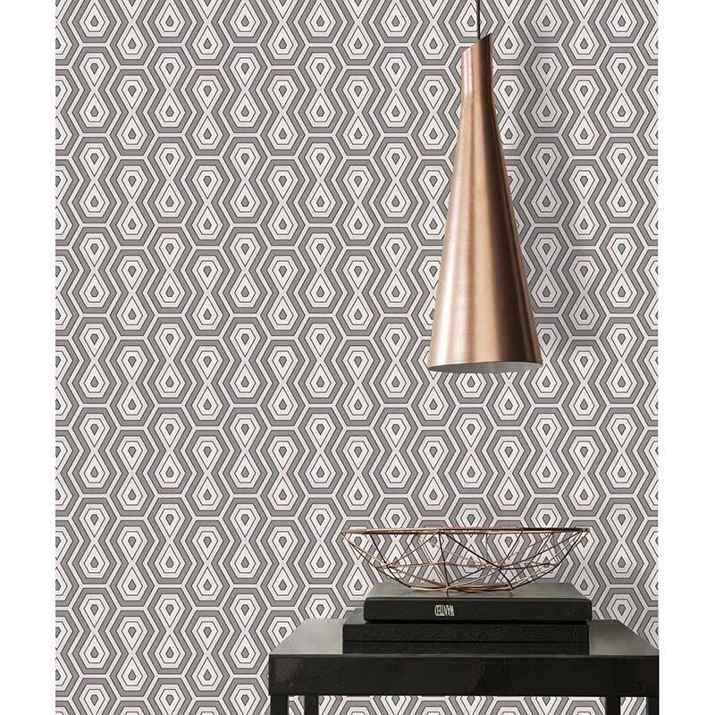 Tapete Grau, Silber Architects Paper Vliestapete (377077)