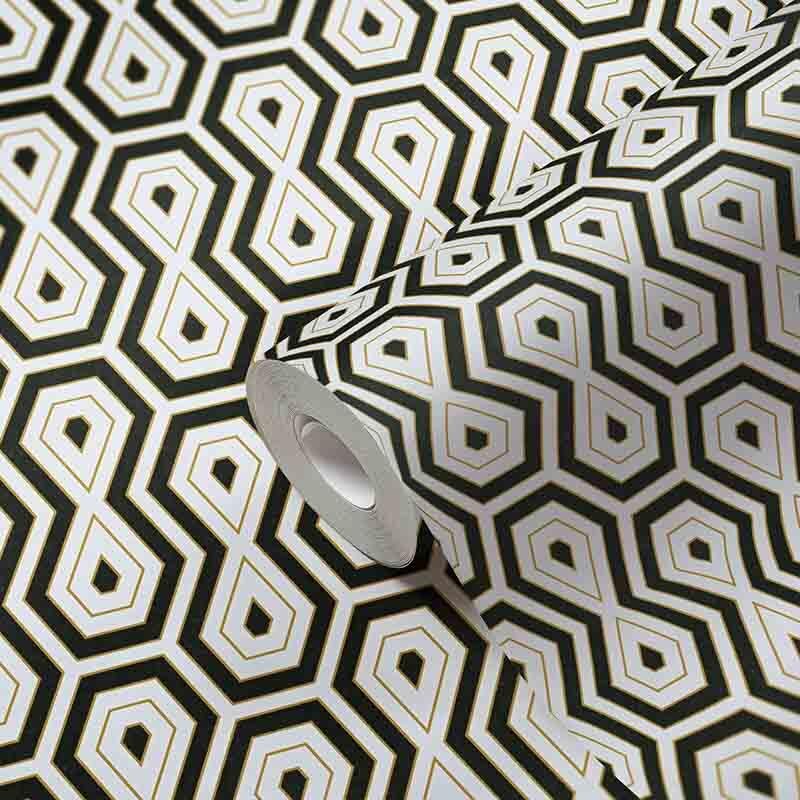 Tapete Schwarz-Weiß Architects Paper Vliestapete (377075)