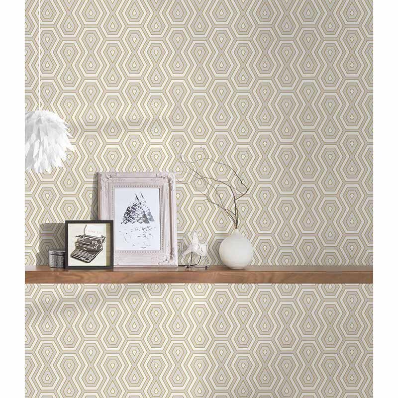 Tapete Beige, Creme Architects Paper Vliestapete (377071)