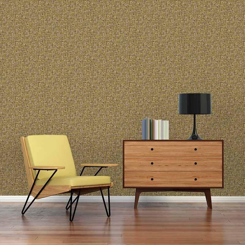 Tapete Gelb, Vanille Architects Paper Vliestapete (377064)