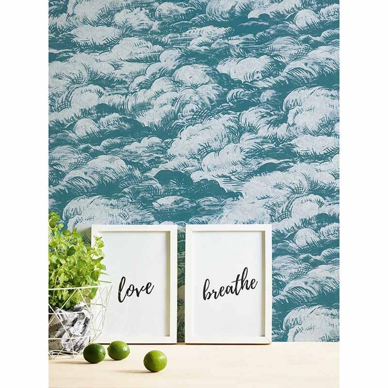 Tapete Blau Architects Paper Vliestapete (377053)