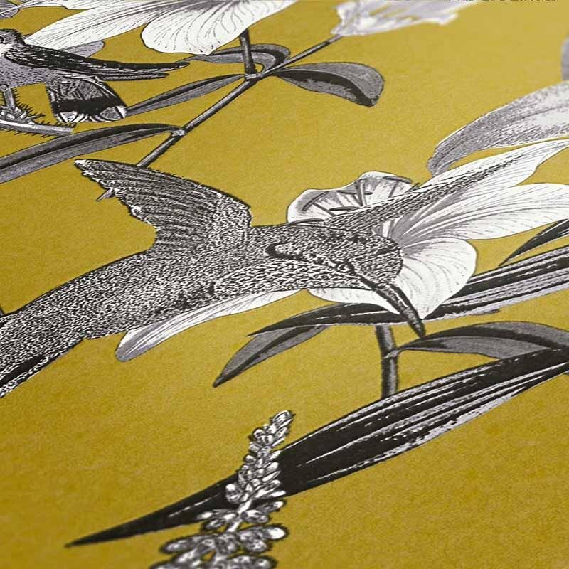 Tapete Gelb, Vanille Architects Paper Vliestapete (377013)