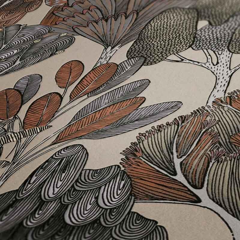 Tapete Braun Architects Paper Vliestapete (377575)