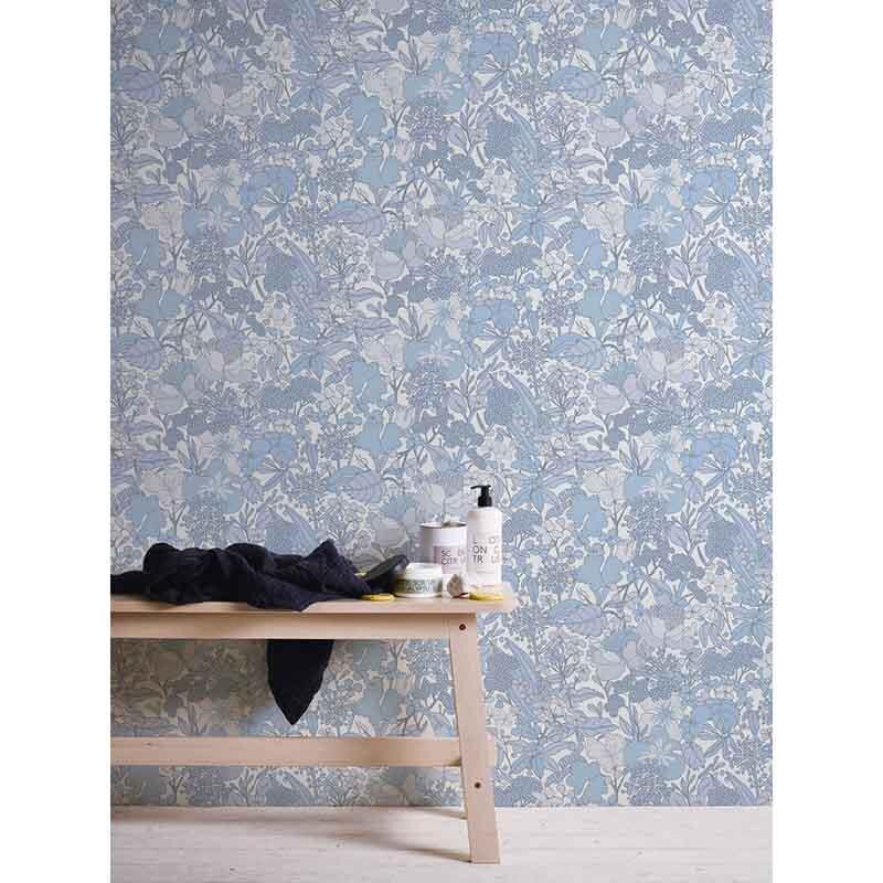 Tapete Blau Architects Paper Vliestapete (377566)