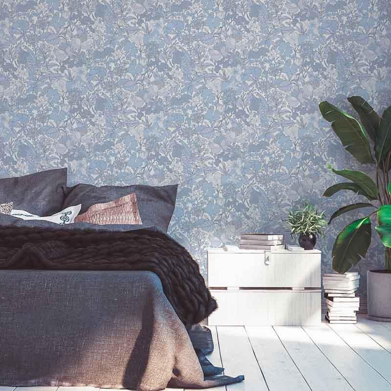 Tapete Blau Architects Paper Vliestapete (377566)