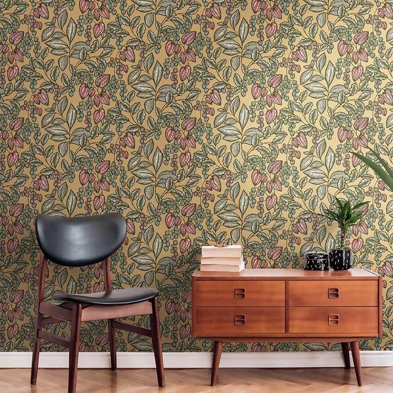 Tapete Gelb, Vanille Architects Paper Vliestapete (377544)