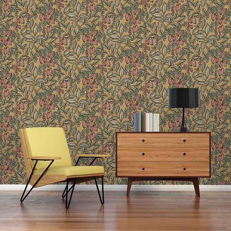 Tapete Gelb, Vanille Architects Paper Vliestapete (377544)