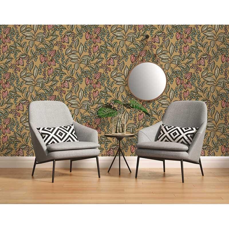 Tapete Gelb, Vanille Architects Paper Vliestapete (377544)