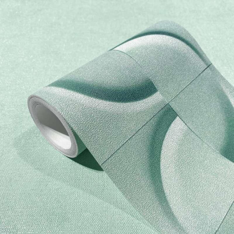 Bordüre Grün, Türkis Marburg Vlies (34473)