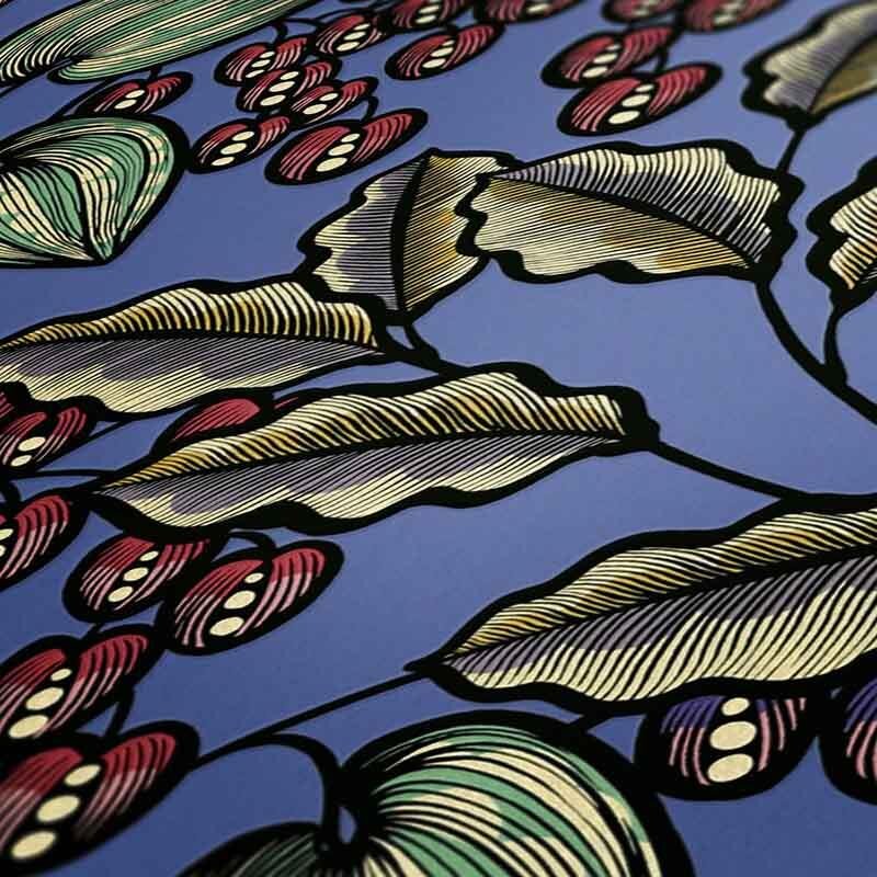 Tapete Blau Architects Paper Vliestapete (377541)