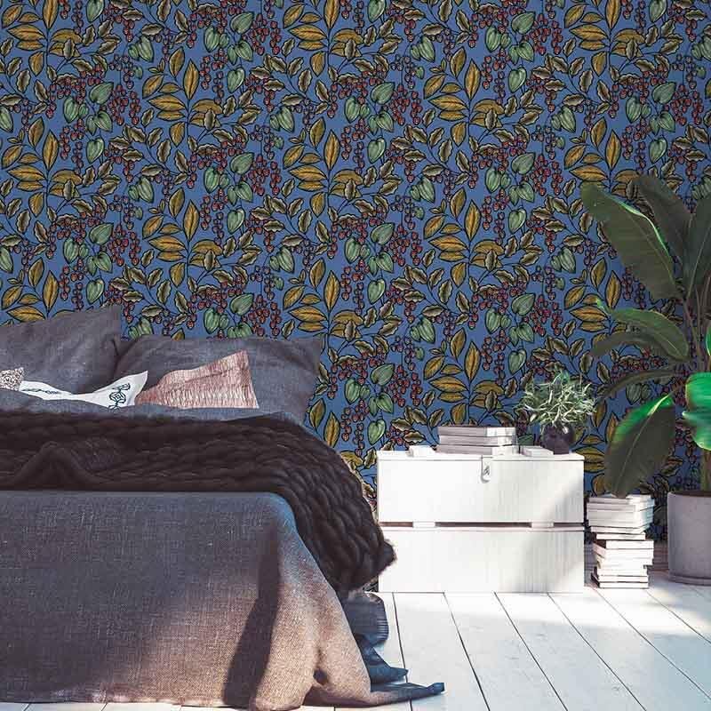 Tapete Blau Architects Paper Vliestapete (377541)