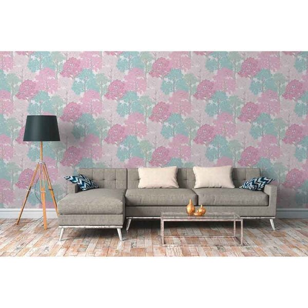 Tapete Blau, Rosa, Rose Architects Paper Vliestapete (377535)