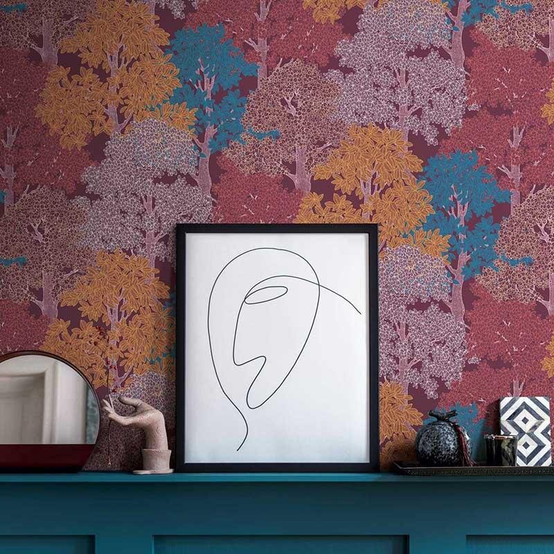 Tapete Lila, Flieder Architects Paper Vliestapete (377533)