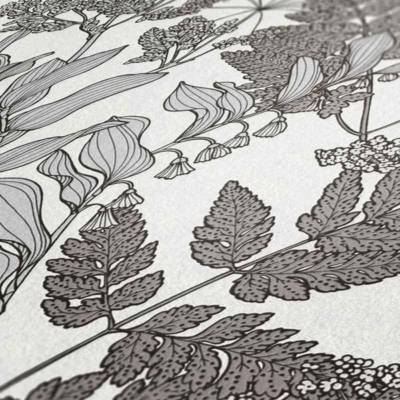 Tapete Grau, Silber Architects Paper Vliestapete (377521)