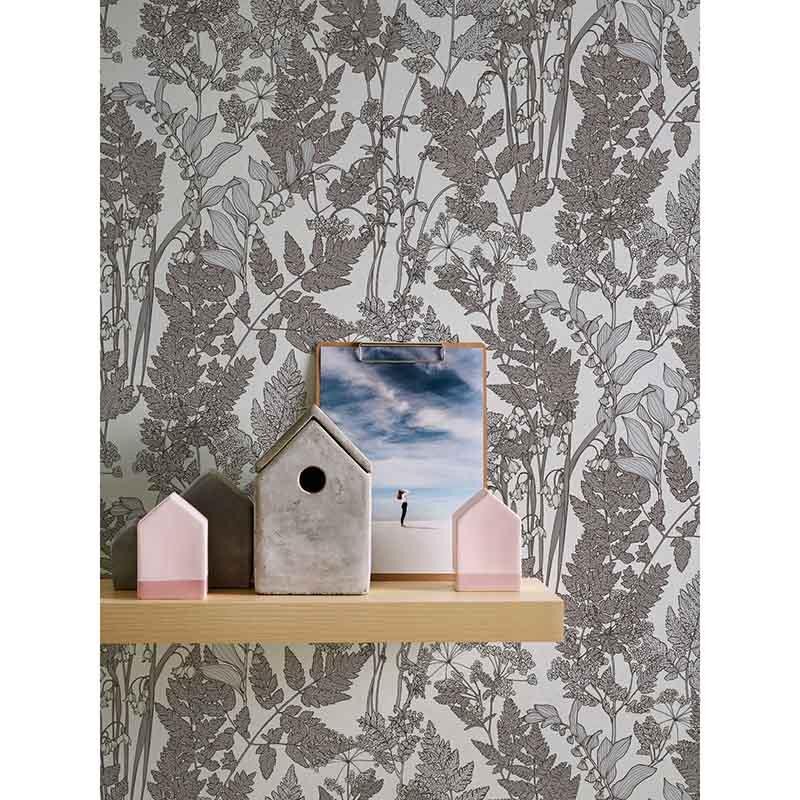 Tapete Grau, Silber Architects Paper Vliestapete (377521)