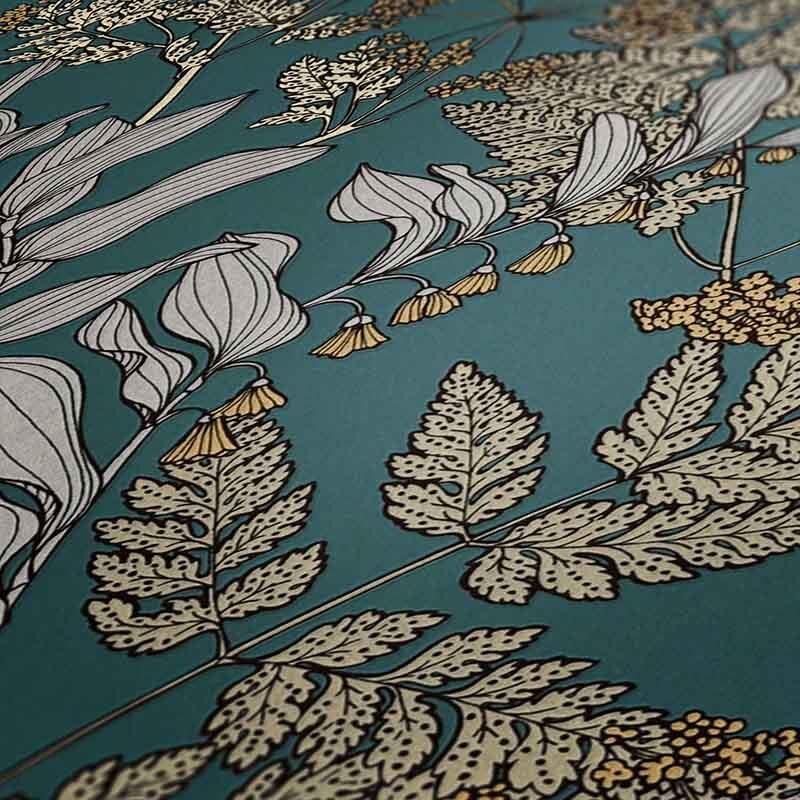 Tapete Blau, Grün, Petrol Architects Paper Vliestapete (377515)