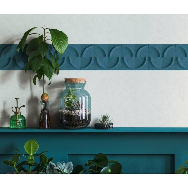 Bordüre Blau Marburg Vlies (34470)