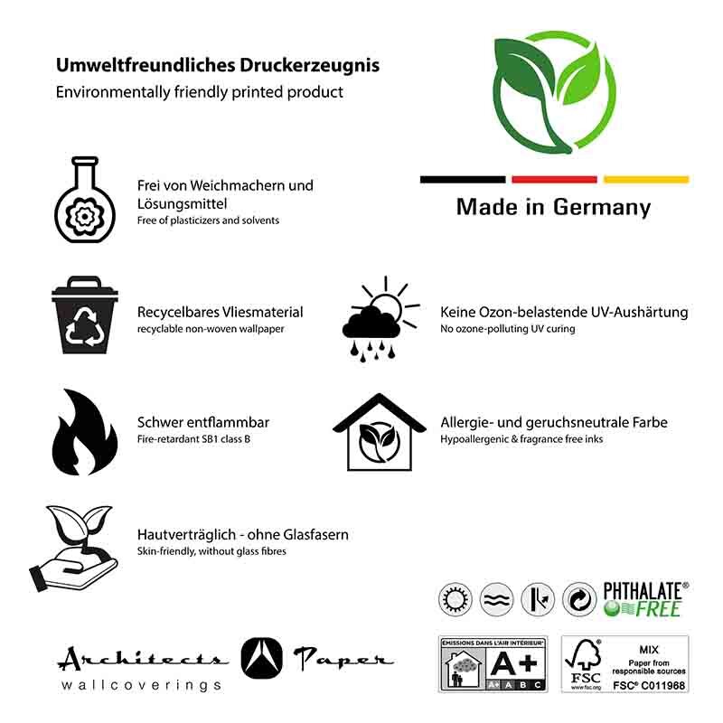 Tapete Grün Architects Paper Vliestapete (377034)