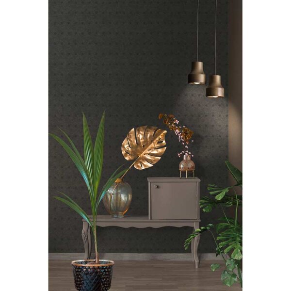 Tapete Schwarz, Anthrazit AS-Creation Vliestapete (380291)