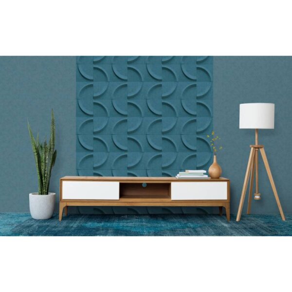 Tapete Blau Marburg Vliestapete (34465)