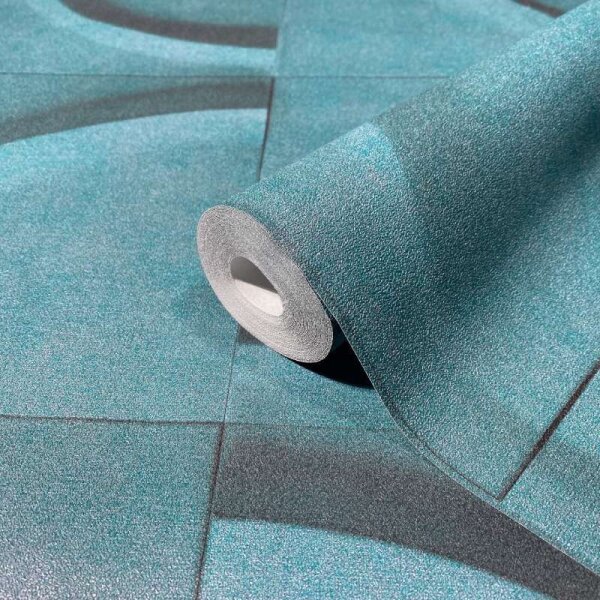 Tapete Blau Marburg Vliestapete (34465)