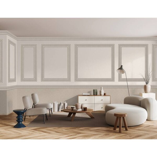 Bordüre Greige Marburg Vlies (34459)