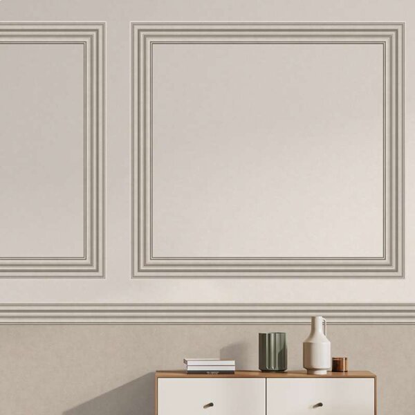 Bordüre Greige Marburg Vlies (34459)