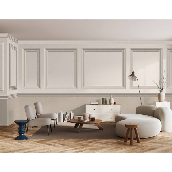 Bordüre Greige Marburg Vlies (34459)