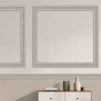 Bord&uuml;re Greige Marburg Vlies (34459)