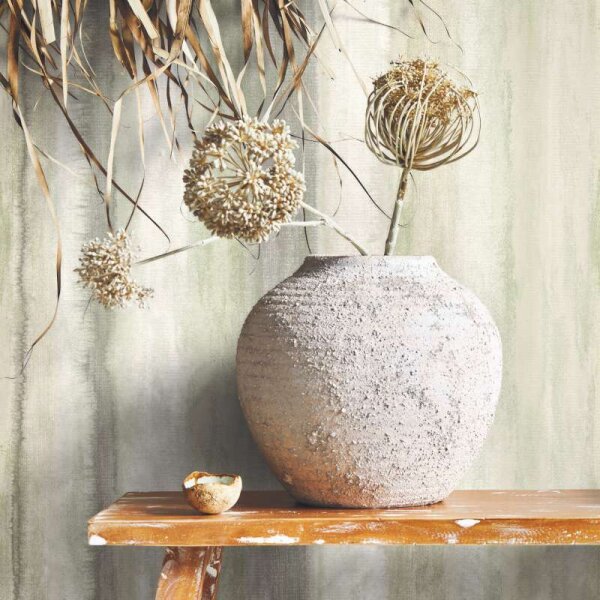 Tapete Grau, Greige, Grün Marburg Vliestapete (34428)