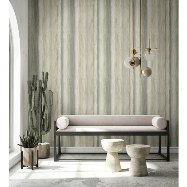 Tapete Grau, Greige, Grün Marburg Vliestapete (34428)