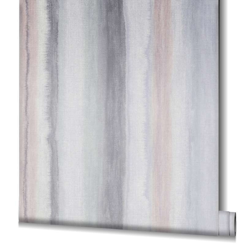 Tapete Blau, Grau, Grün, Rosa Marburg Vliestapete (34424)