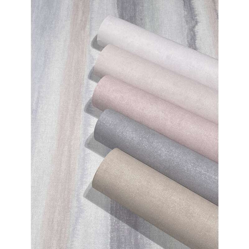 Tapete Blau, Grau, Grün, Rosa Marburg Vliestapete (34424)