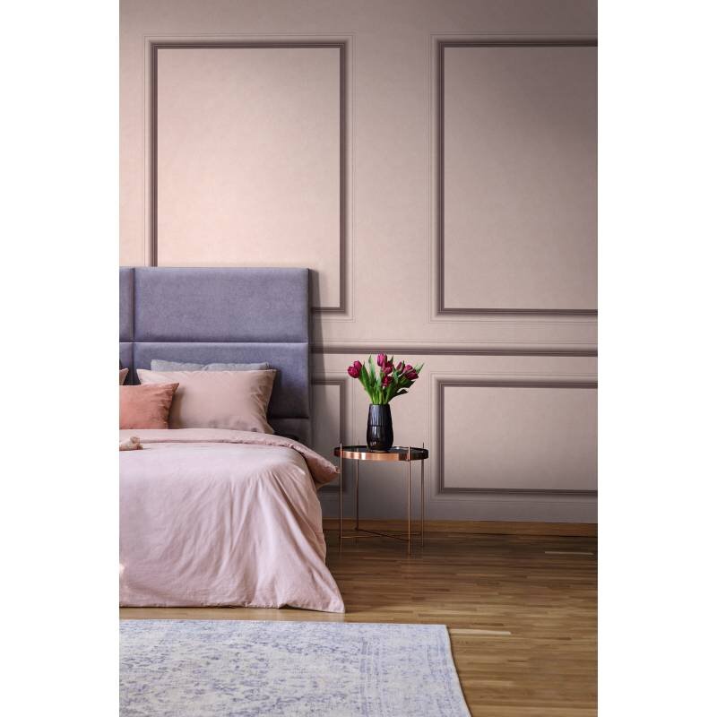 Tapete Braun, Rosa Marburg Vliestapete (34423)