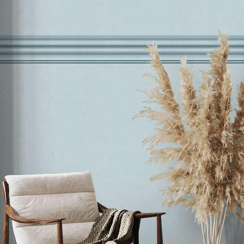 Tapete Blau, Weiß Marburg Vliestapete (34416)