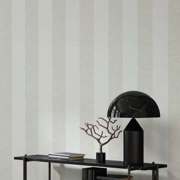 Tapete Greige, Weiß Marburg Vliestapete (34412)