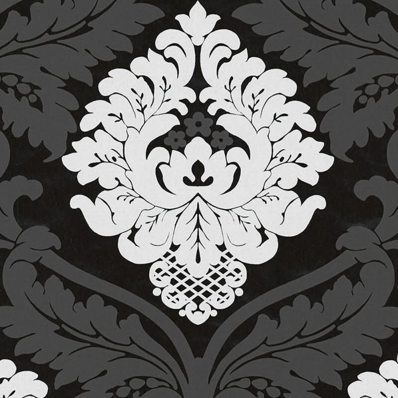 Tapete Schwarz-Weiß AS-Creation Vliestapete (554314)