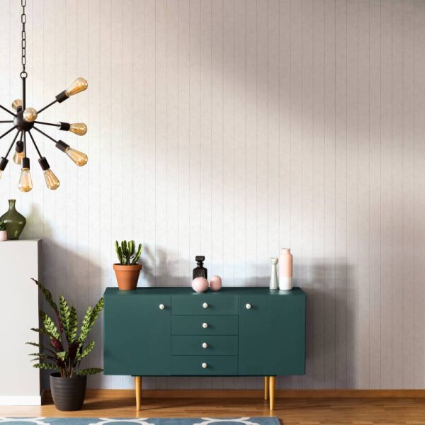 Tapete Grau, Greige, Weiß Marburg Vliestapete (34403)