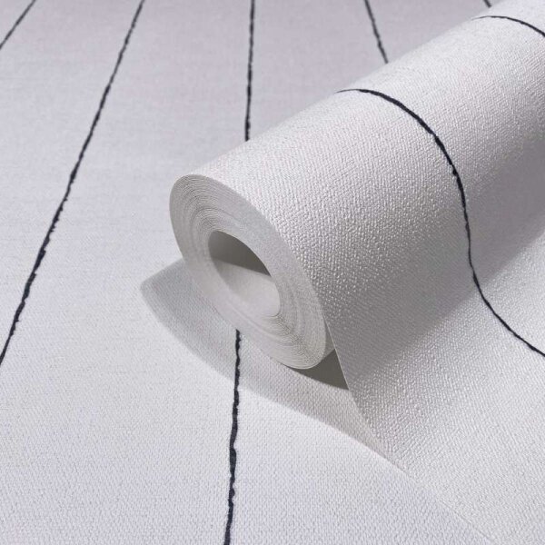 Tapete Schwarz-Weiß Marburg Vliestapete (34401)