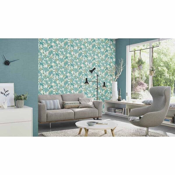 Tapete Blau Rasch Vliestapete (704112)