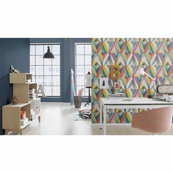 Tapete Blau Rasch Vliestapete (452082)