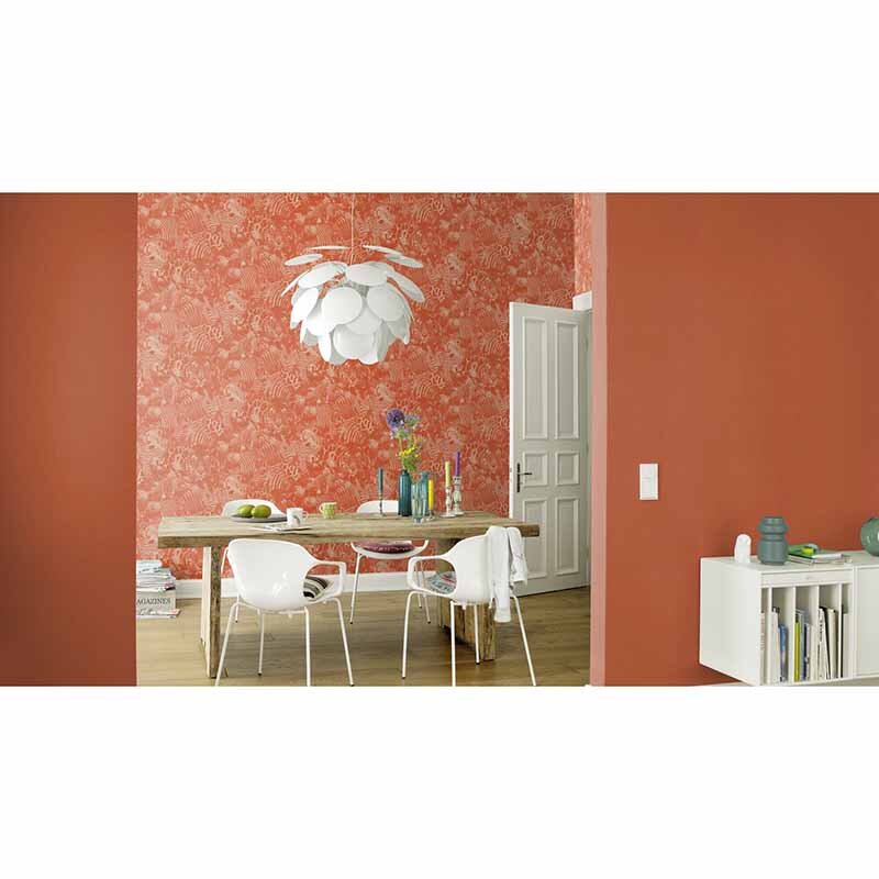 Tapete Orange, Terrakotta Rasch Vliestapete (449051)